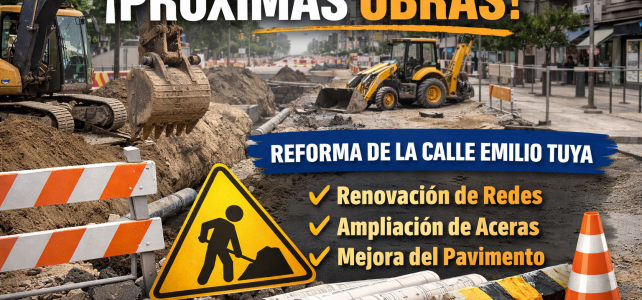 El Ayuntamiento anuncia la reforma de la calle Emilio Tuya El Ayuntamiento anuncia la reforma de la calle Emilio Tuya