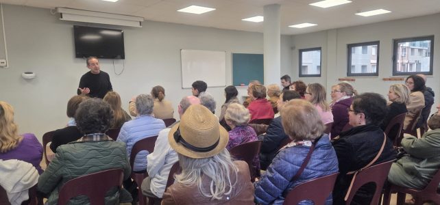 Buena acogida de la charla sobre gestión del estrés