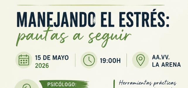 Charla de Psicología: manejando el estrés
